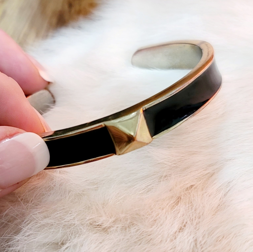 Studded Enamel Bangle